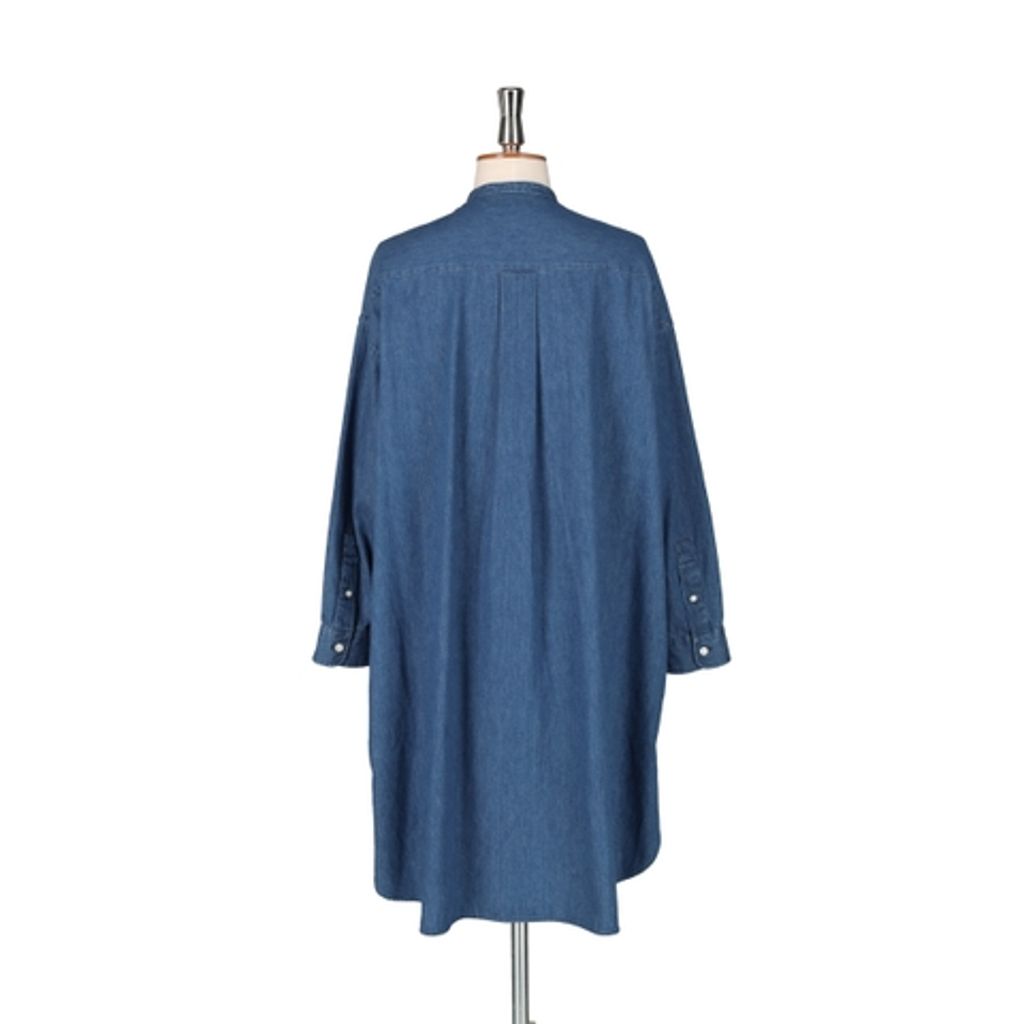 Gymphlex BAND COLLAR SHIRT DRESS
