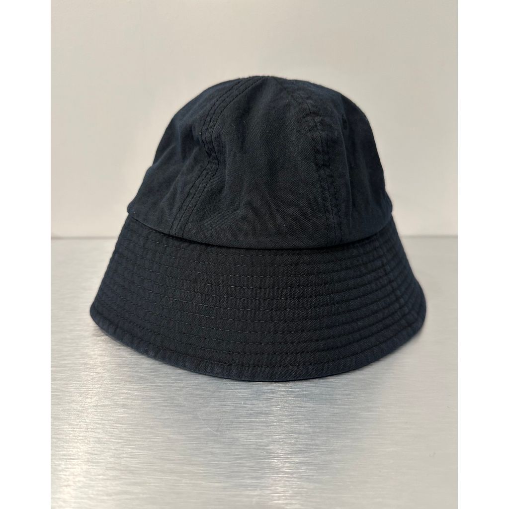 COMME des GARCONS HOMME NYLON OXFORD GARMENT-DYED HAT（BLACK）
