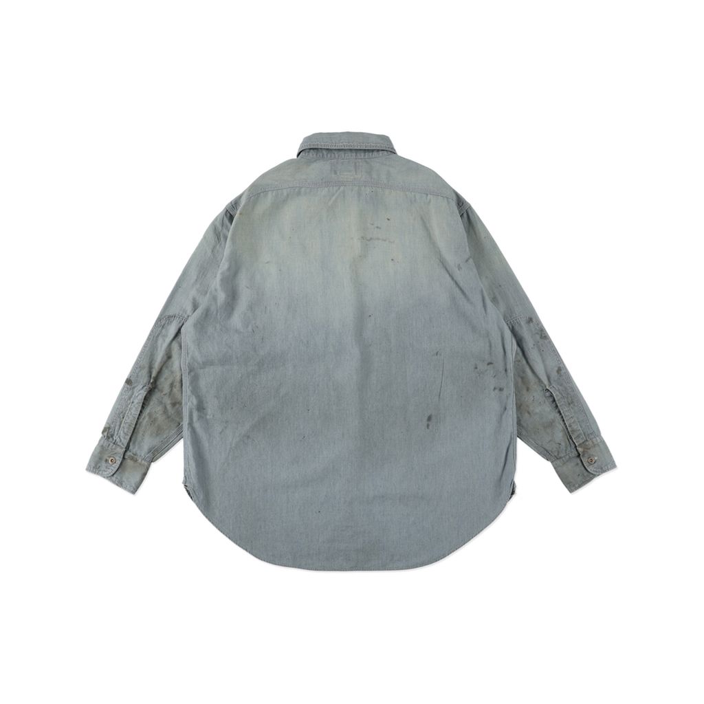 BOW WOW  METAL BUTTON CHAMBRAY SHIRT