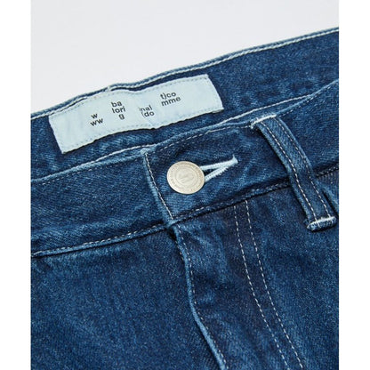 BAL 12OZ STRAIGHT LEG 5P WASHED JEAN