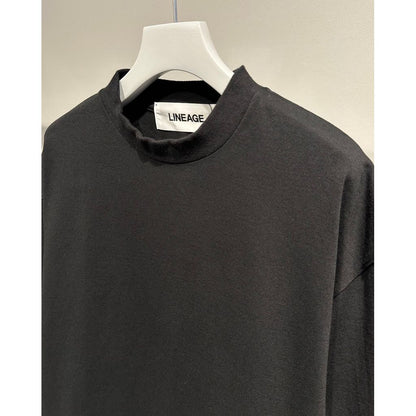 【MADE IN JAPAN】LINEAGE BALLON SOLID TEE（SUPER BLACK）
