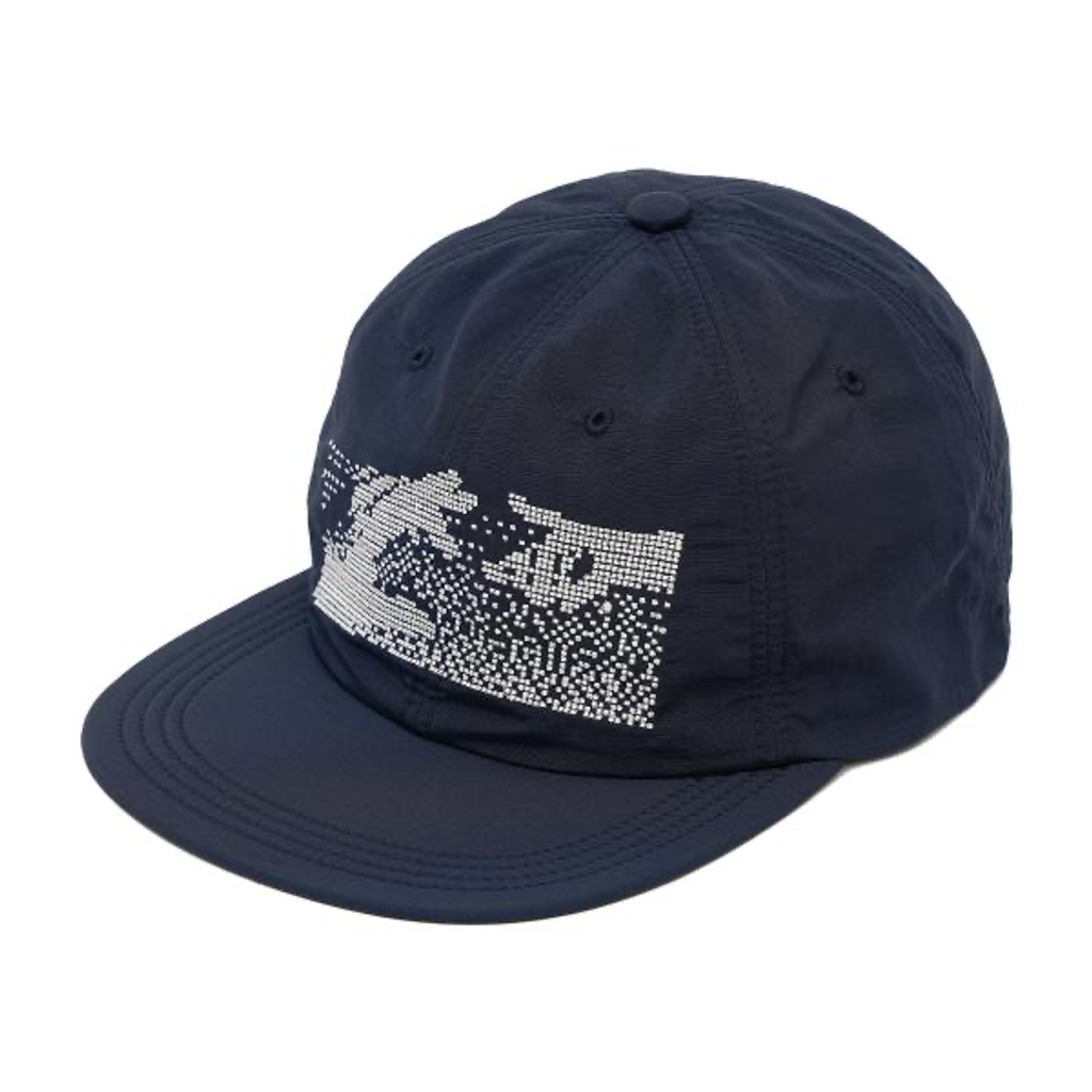 GARBAGE INDUSTRIES SOFT BRIM 6 PANEL CAP (KEEP IN TOUCH)