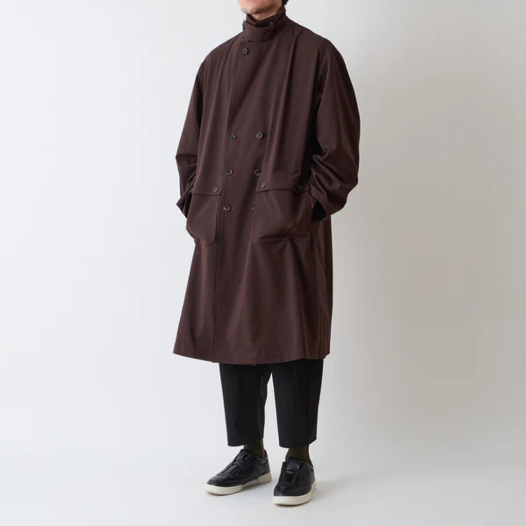 White Mountaineering SOLOTEX DOUBLE BREASTED COAT