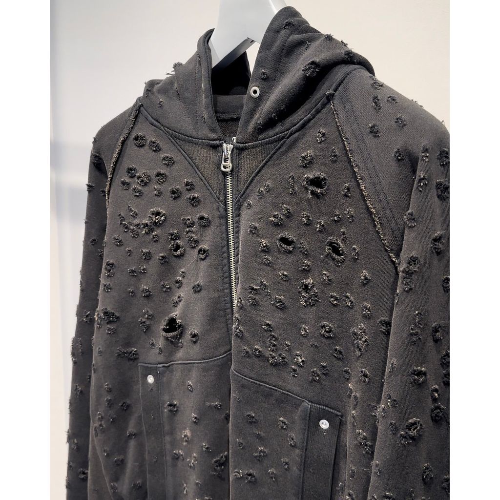 FAF Dameged Zip up Hoodie