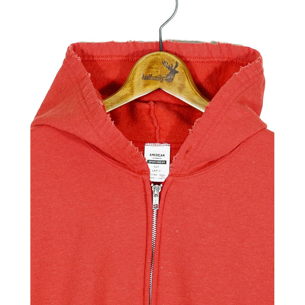 ANDFAMILYS Damage Zip Parka