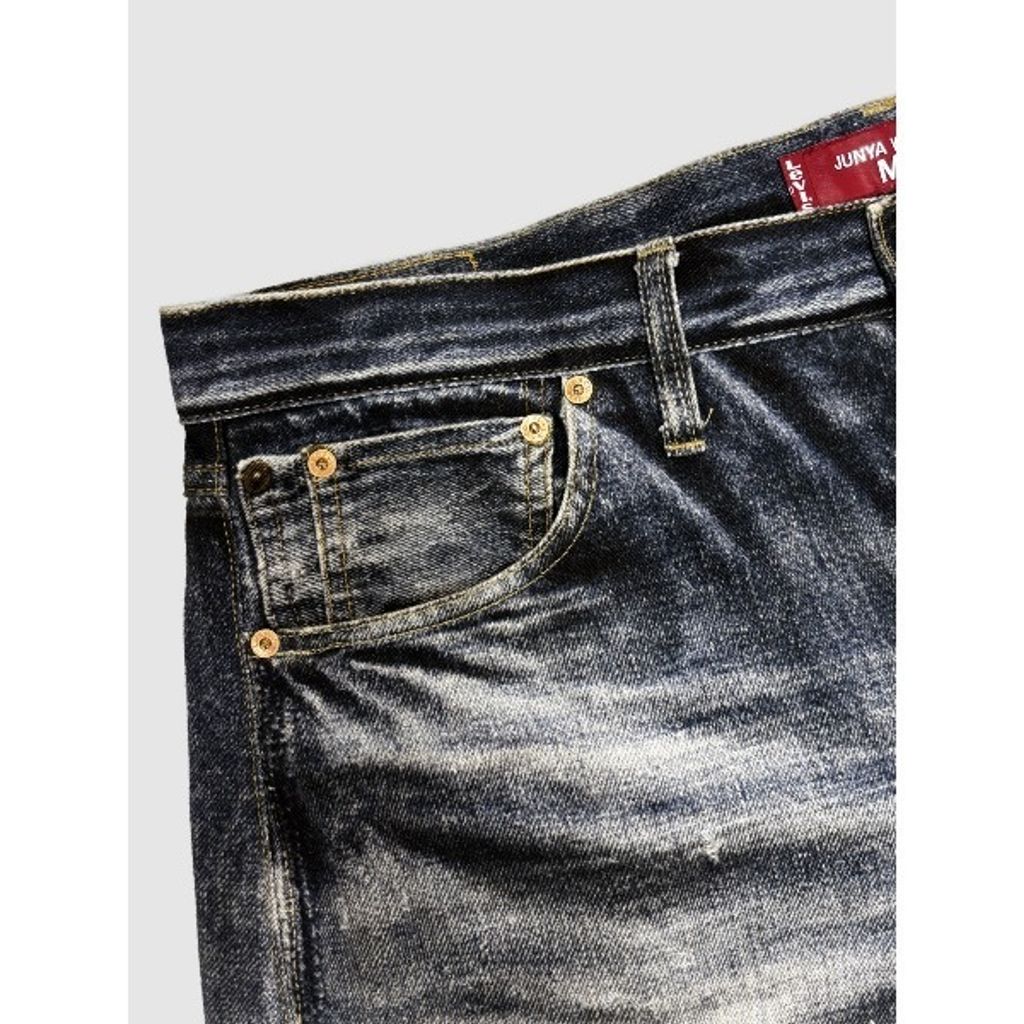 eYe JUNYA WATANABE MAN 『BerBerJin』×『Levi's』TRIPLE NAME PRINT DENIM PANTS