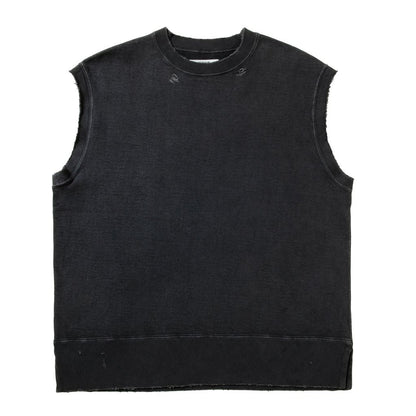 NEXUSVII. DAMAGED FLOCKY CREW VEST