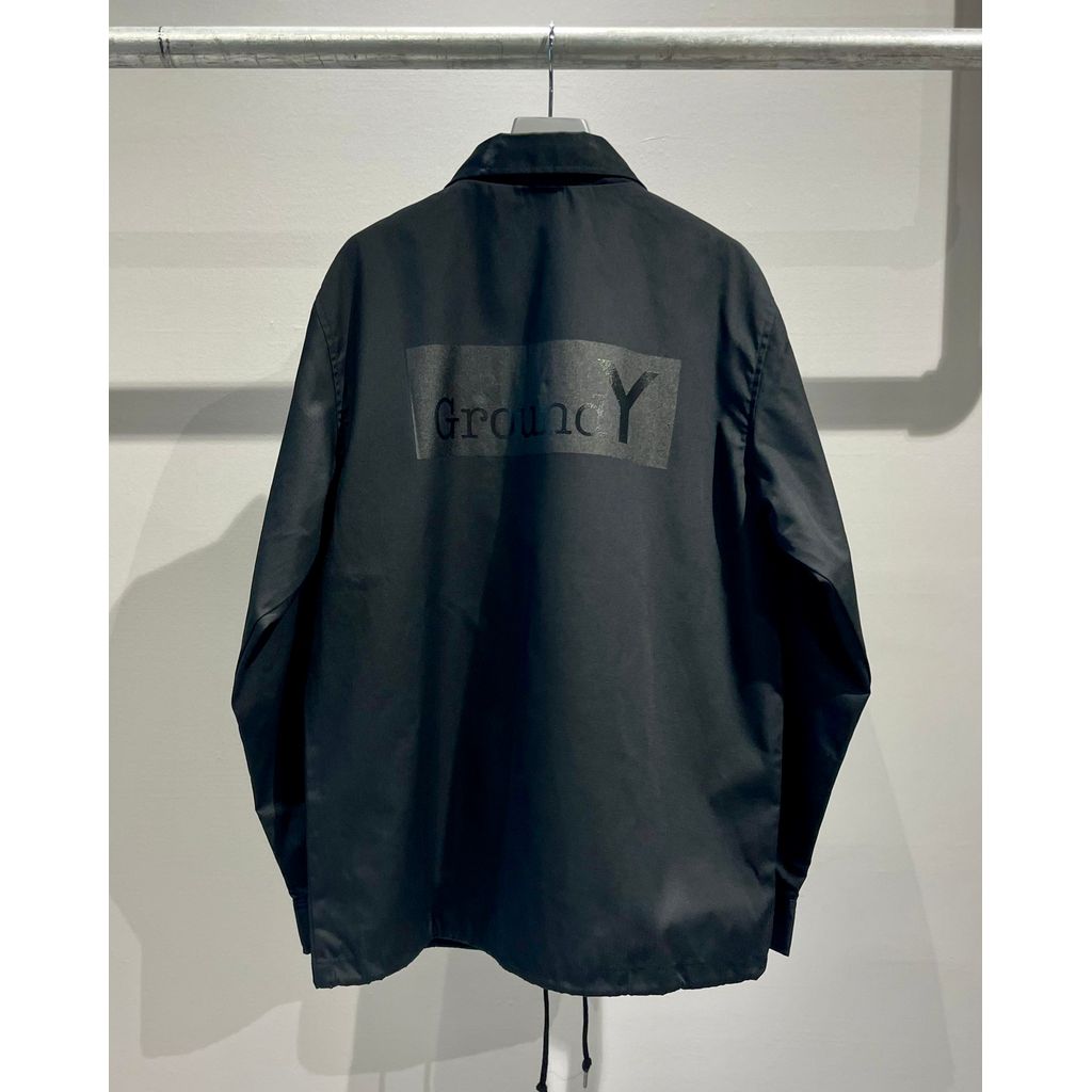 Ground Y COTTON TWILL WEATHER CROSS COACH JACKET