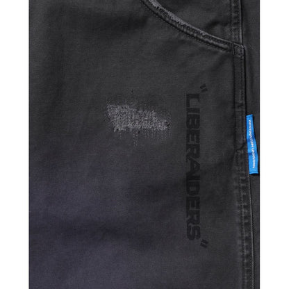 Liberaiders HANDWRITING PRINT CHINO SARROUEL PANTS