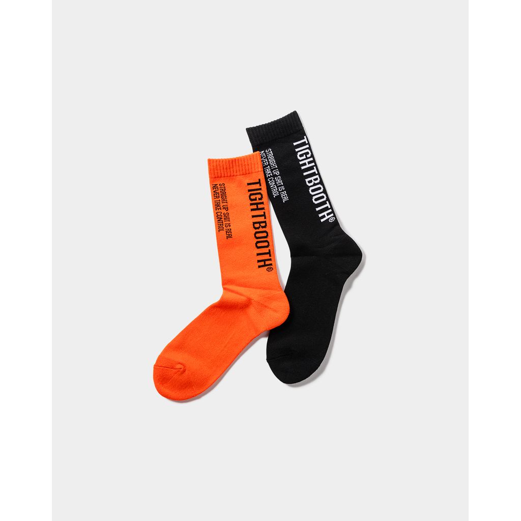 TIGHTBOOTH LABEL LOGO SOCKS