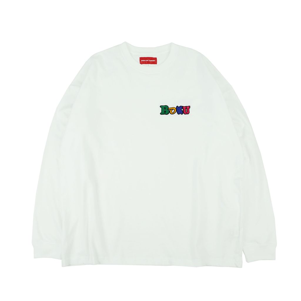 BOKU HA TANOSII  BOKU LOGO ビッグシルエットロンTee