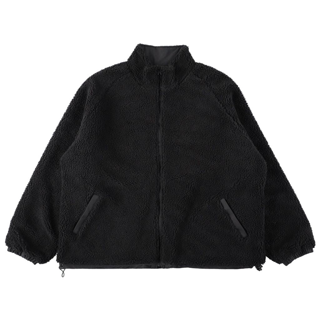 ISNESS MUSIC MUSIC IS NOT OVER! REVERSIBLE FLEECE JACKET