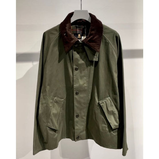 Barbour TRANSPORT / トランスポート ピーチスキン コットン ショートレングスブルゾン