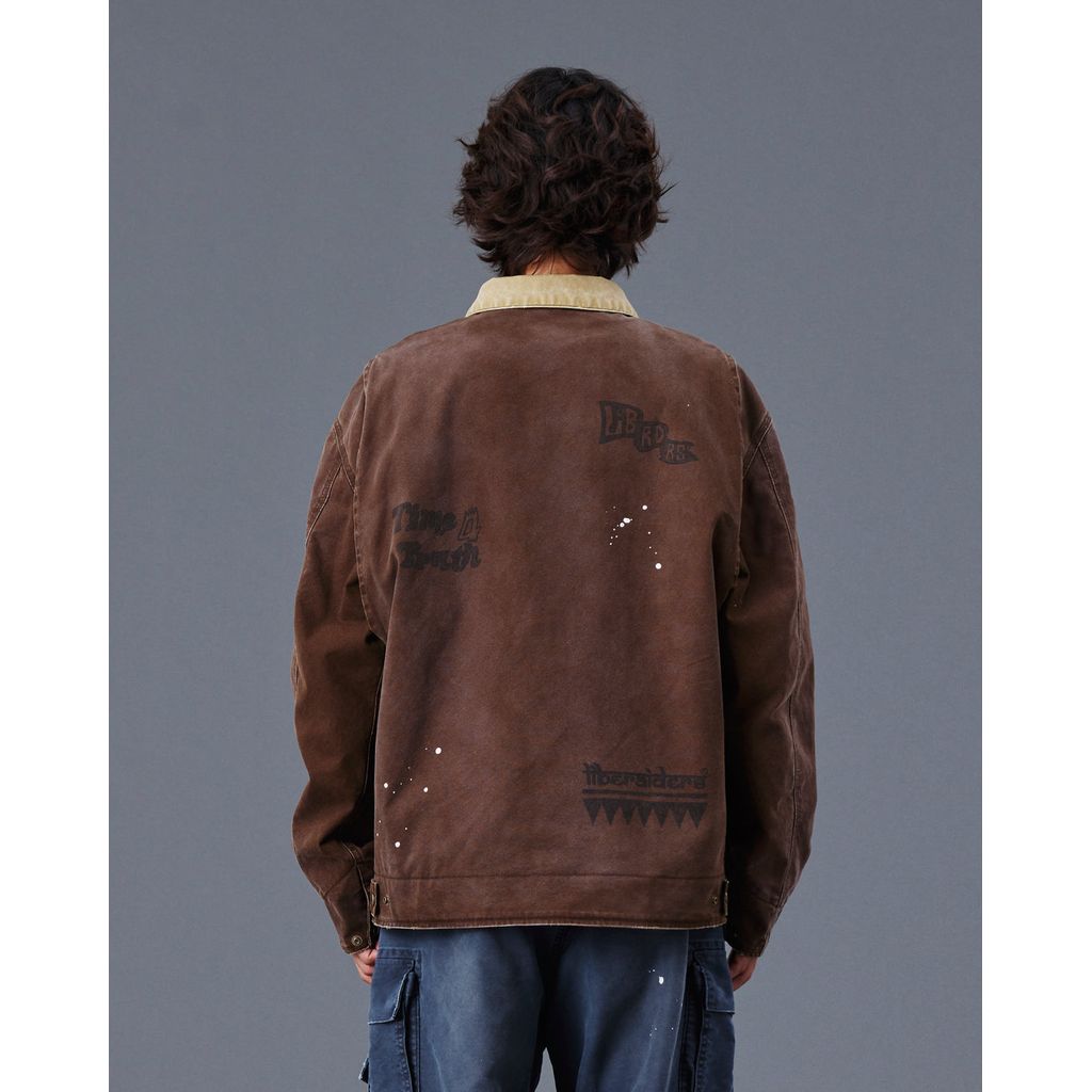 Liberaiders GARMENT DYED WORK JACKET