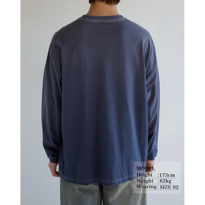 ANACHRONORM DYED CUSTOM CAR GRAPHIC L/S T-SHIRTS DUSTY