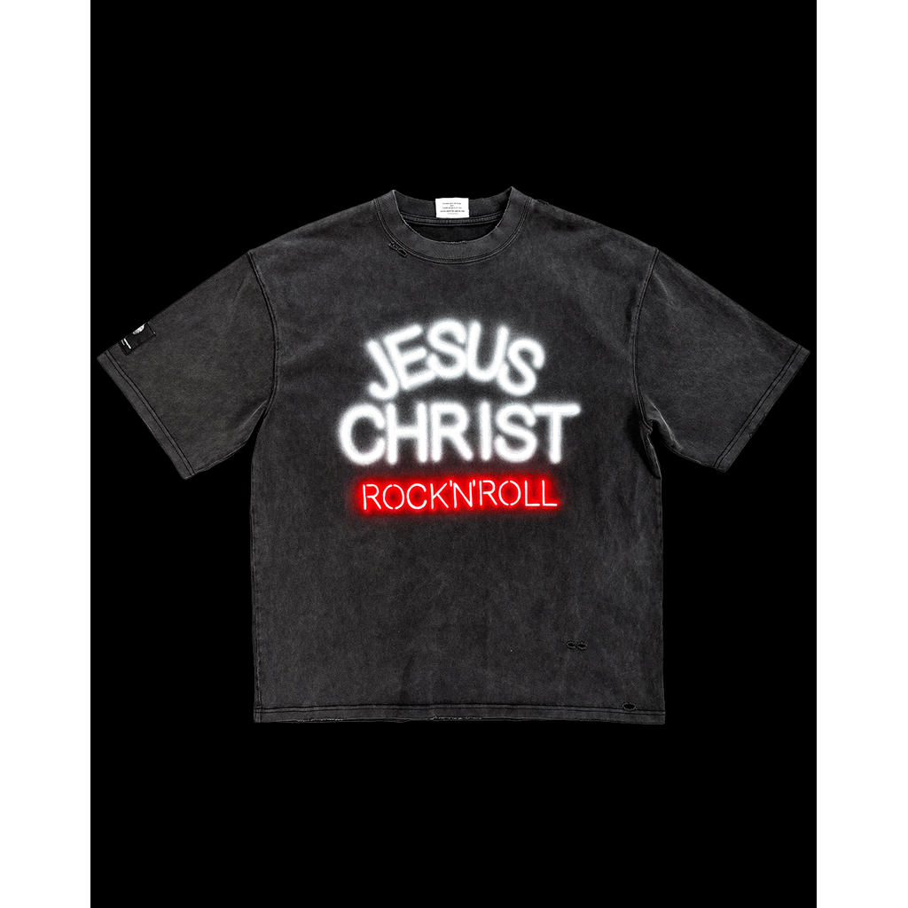 TALKING ABOUT THE ABSTRACTION TRANSCRIPTION JESUS CHRIST TEE