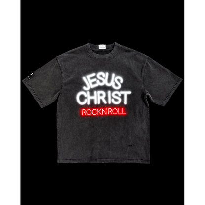 TALKING ABOUT THE ABSTRACTION TRANSCRIPTION JESUS CHRIST TEE