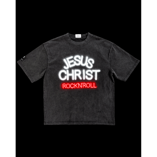TALKING ABOUT THE ABSTRACTION TRANSCRIPTION JESUS CHRIST TEE