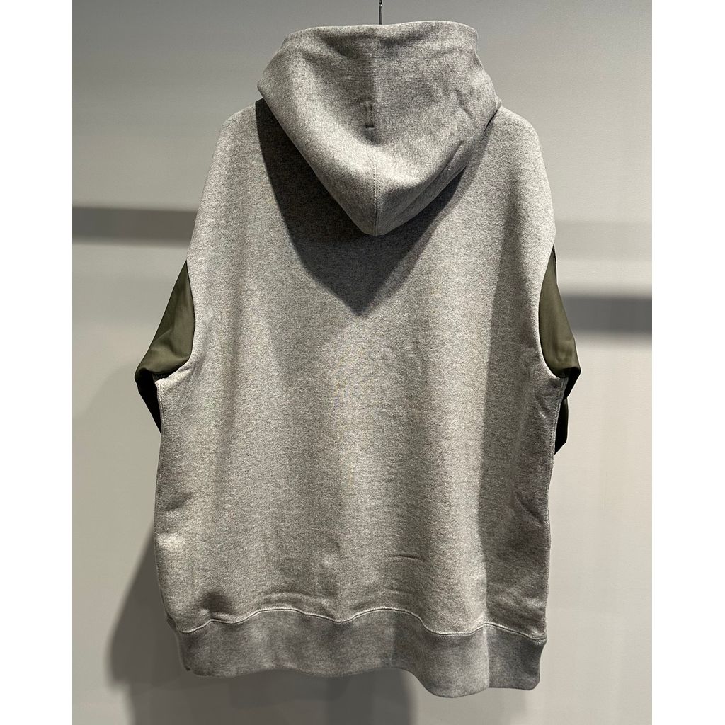 COMME des GARCONS HOMME MILITALY MIX SWEAT HOODY（KAHKI）