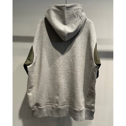 COMME des GARCONS HOMME MILITALY MIX SWEAT HOODY（KAHKI）