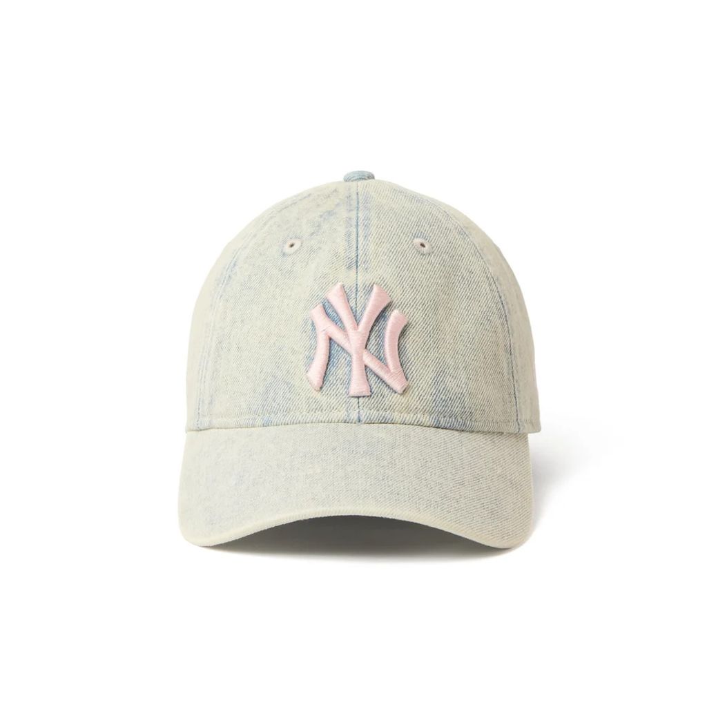 NEW ERA 9TWENTY Over Dye Denim ニューヨーク・ヤンキース ホワイト