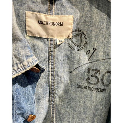 ANACHRONORM × LINEAGE CORE SP LIGHToz BM DENIM COVERALL ver 1