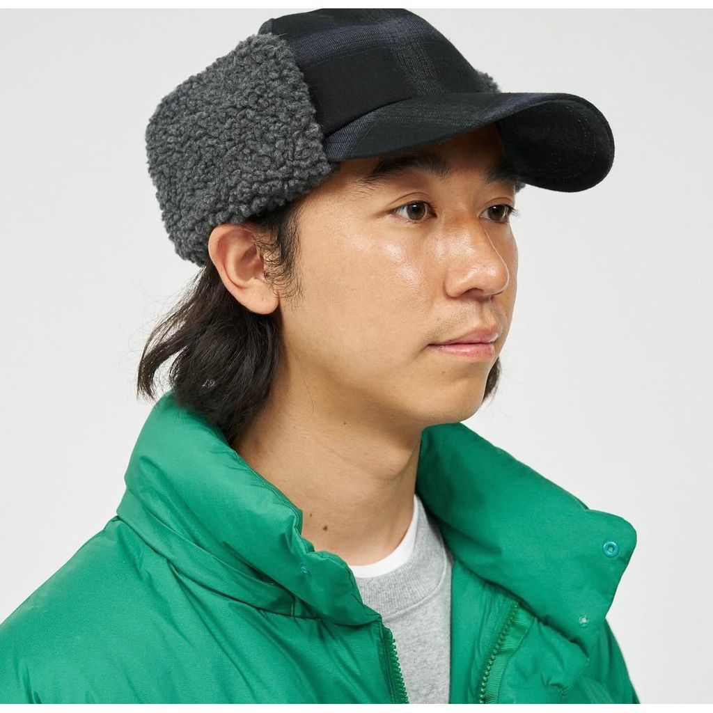 FreshService "FLANNEL CHECK TRAPPER CAP"