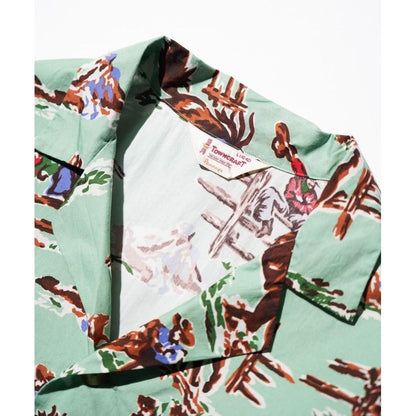 TOWNCRAFT  PRINTED PAJAMA JACKET
