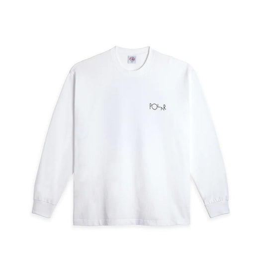 Polar Skate Co. FILL LOGO LS TEE | KLEZ CROSSING