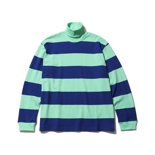 TapWater “Wide Border Turtle Neck L/S Tee