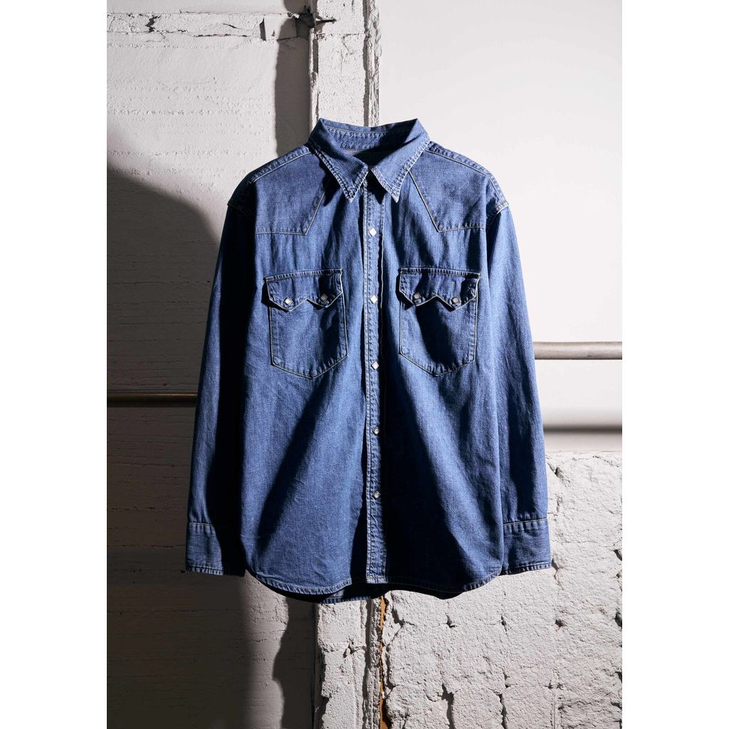 MASSES DENIM SHIRT H.WASH