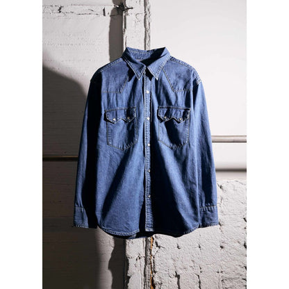 MASSES DENIM SHIRT H.WASH