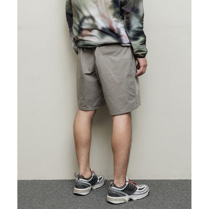 BAL WASHED TWILL WOVEN BELTED SHORT