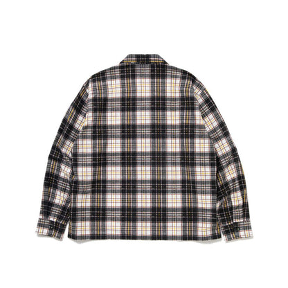 BEDWIN & THE HEARTBREAKERS L/S ORG PRINTED NEL SHIRT "RICK"