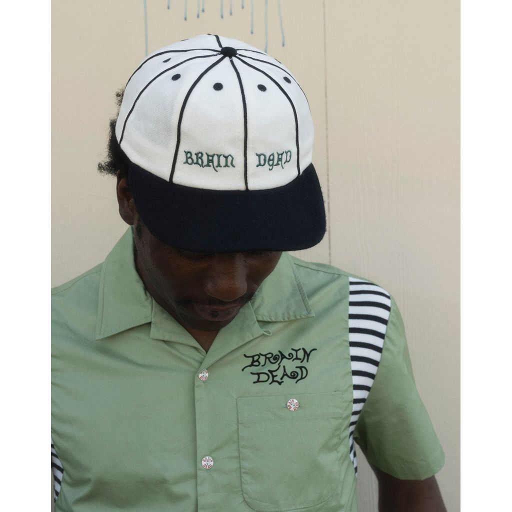 BRAIN DEAD  Wool Flannel 8 Panel Hat