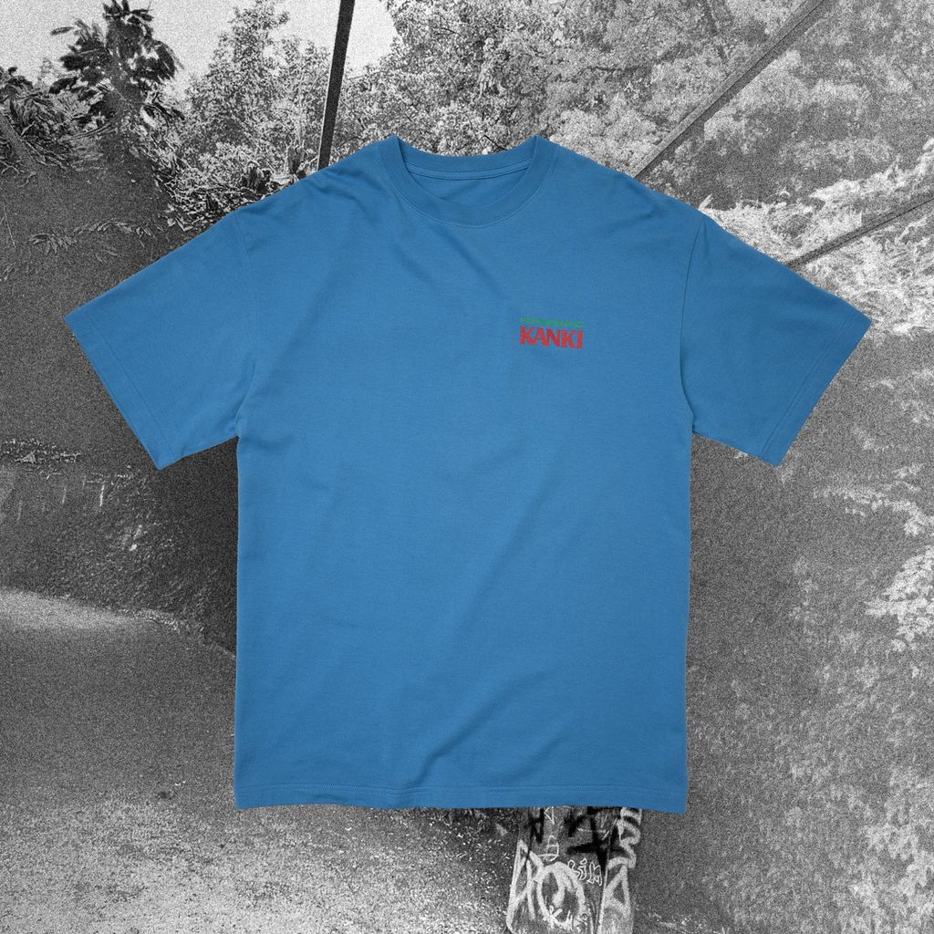 HOMBRE NINO S/S PRINT TEE (CREAM SODA)