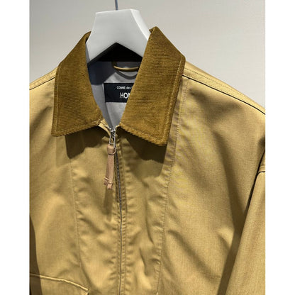 COMME des GARCONS HOMME COTTON NYLON CORDULA BLOUSON （BEIGE）