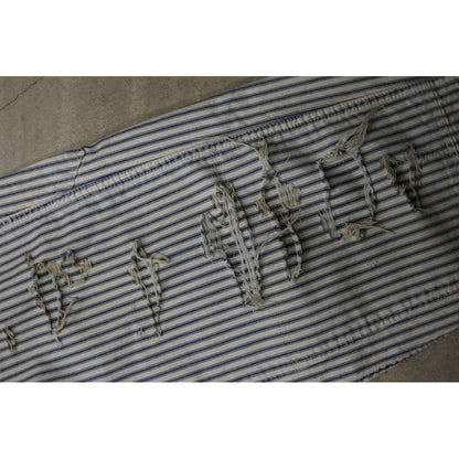 ANACHRONORM HICKORY REMAKED DOUBLEKNEE PAINTER PANTS HICKORY (REMAKE)