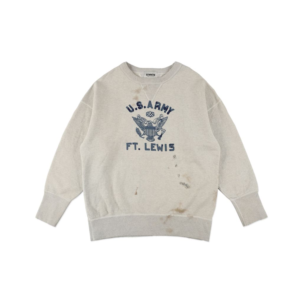 BOW WOW   REPAIRED DOUBLE V SWEATSHIRT - U.S.ARMY
