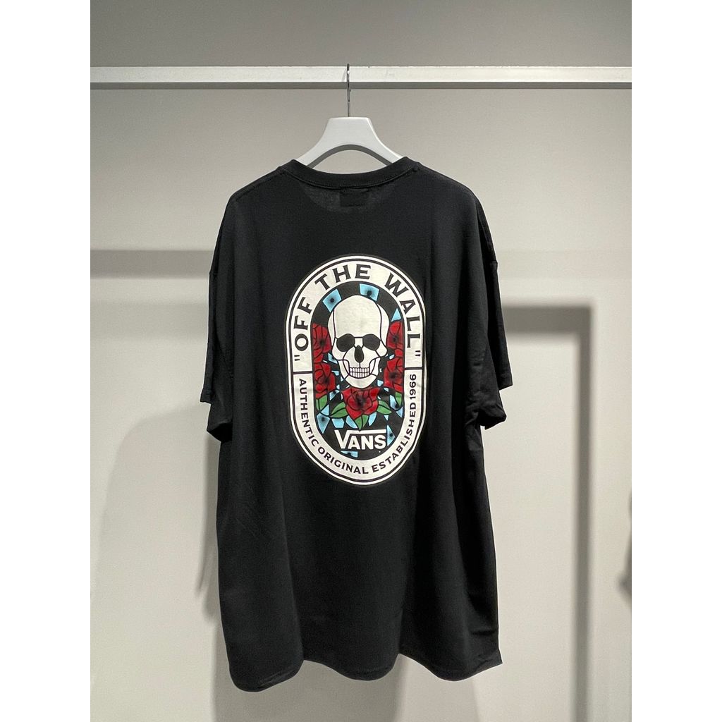 訳あり VANS SKULL STANED GLASS SS TEE