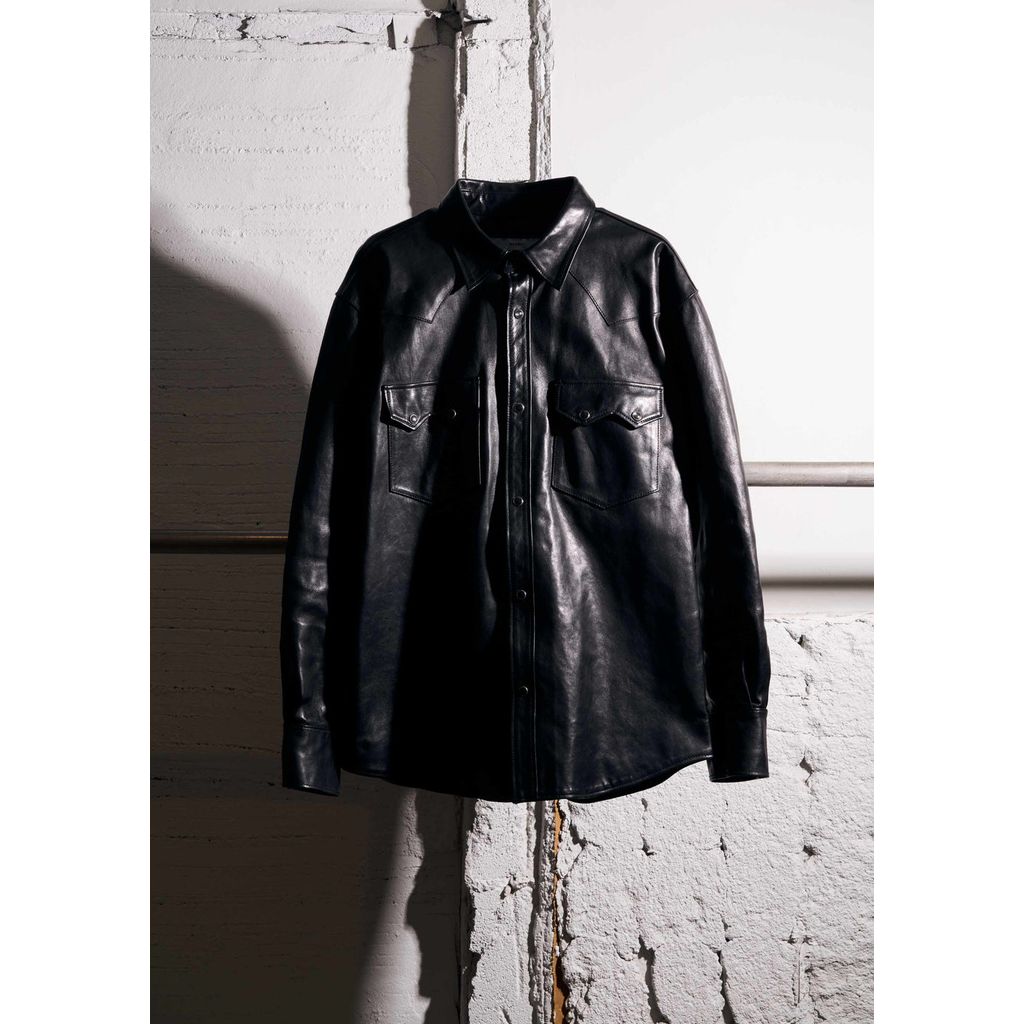 MASSES HORSE LEATHER SHIRT VINTAGE W