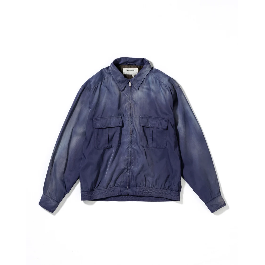 ANACHRONORM RAYON DRIZZLER JACKET NAVY