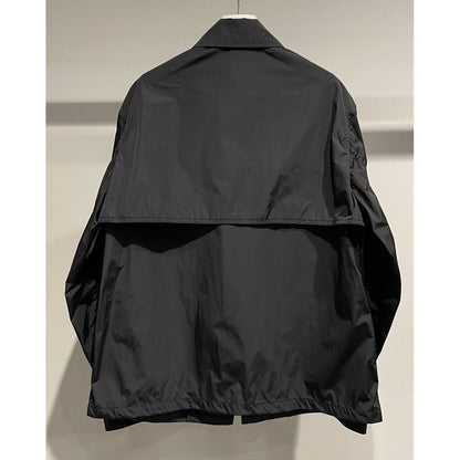 Y's for men NYLON TAFFETA CHAIN STITCH SHIELD BLOUSON