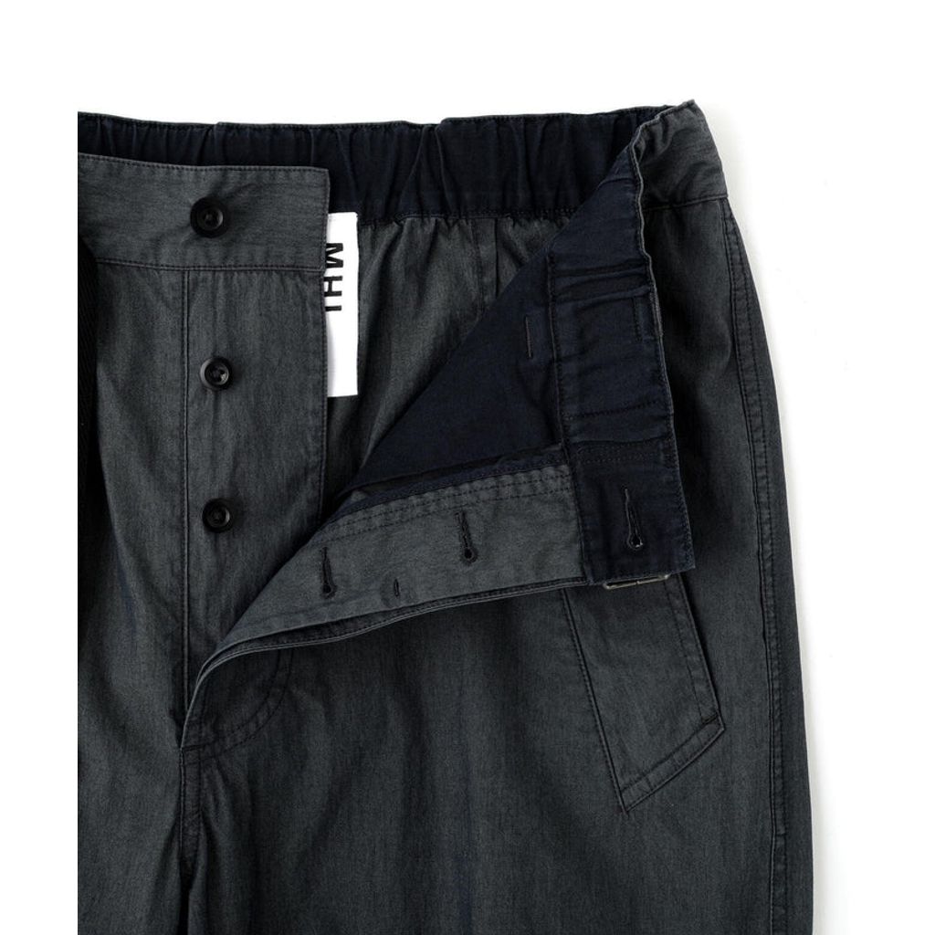 MHL. DENSE COTTON NYLON TROUSERS