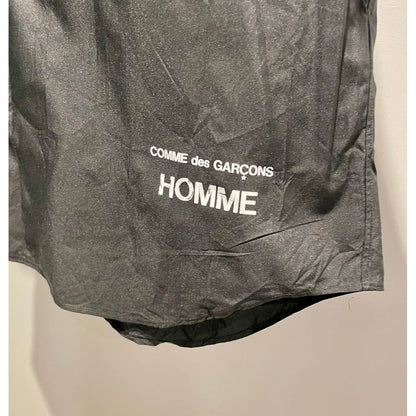 COMME des GARCONS HOMME コットンエステルブロード 製品加工 シャツ（BLACK）