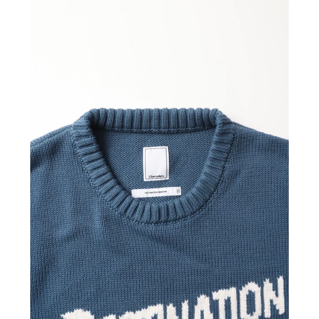 Liberaiders THUNDER LOGO KNIT SWEATER