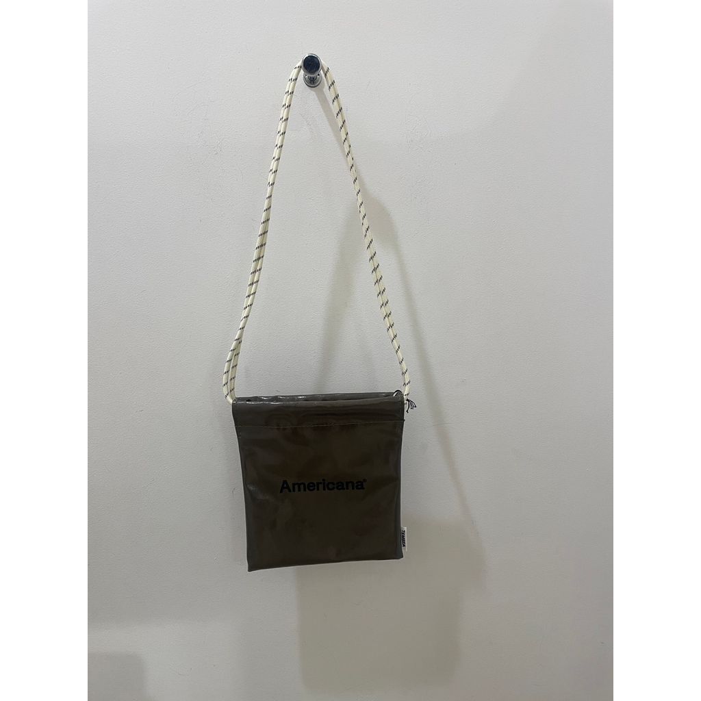 Americana TEMBEA PVCコーティング 巾着バッグ