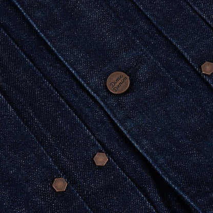 Dime Pleated Denim Jacket