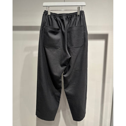 COMME des GARCONS HOMME WOOL GABARDINE EASY PANTS（CHARCOAL）