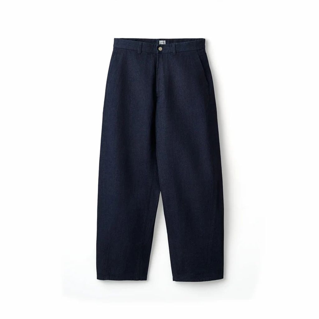 ORCIVAL OR-E0301 SGG-R Men's Denim Wide Curve Pants Indigo Navy